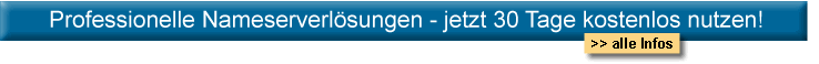 Nameserver-Pakete 30 Tage kostenlos - alle Infos!
