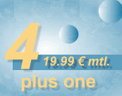 ° namemaster plus one: 19,99 Euro °